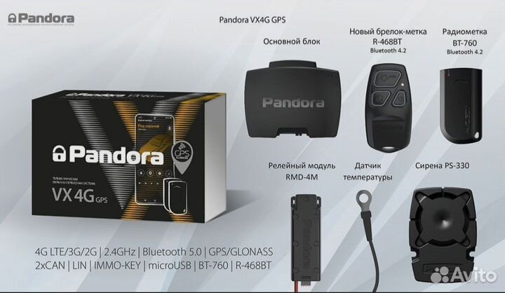 Pandora VX 4G GPS v3