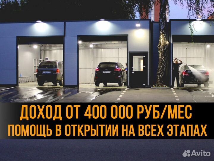 Готовый бизнес автомойка самообслуживания