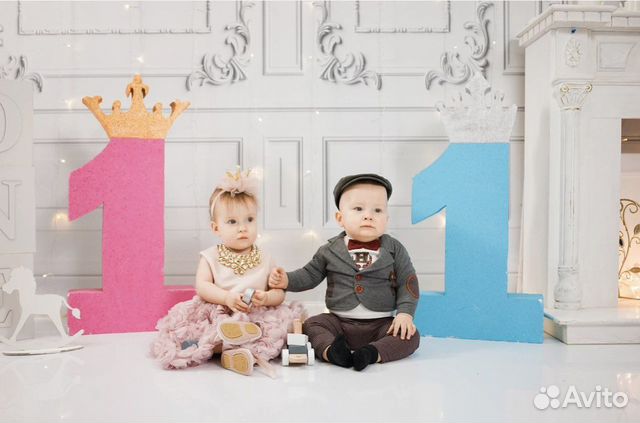 Фотосессия на 1-годик для Мальчиков и Девочек