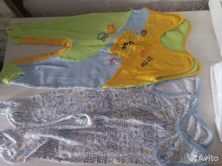 Одежда пакетом для новорожденного отдам