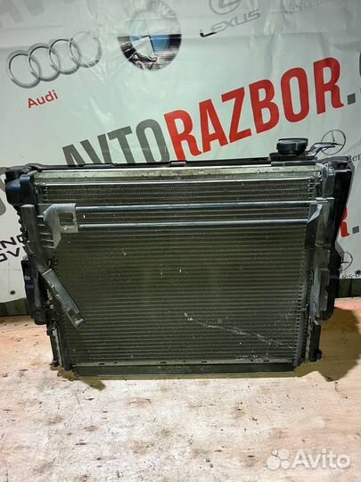 Кассета радиатора на bmw e46