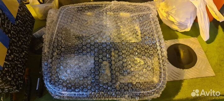 Штатное новое головное устройство renault с рамкой