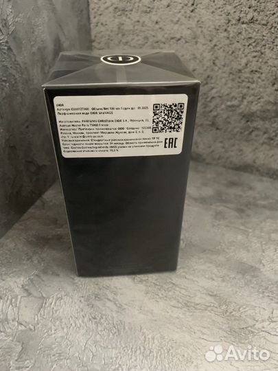 Dior Sauvage eau de parfum оригинал