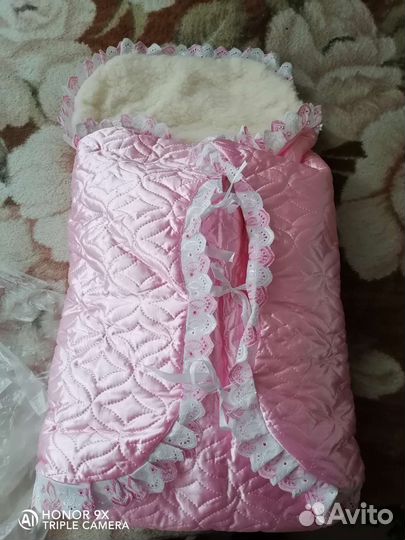 Конверт на выписку для девочки