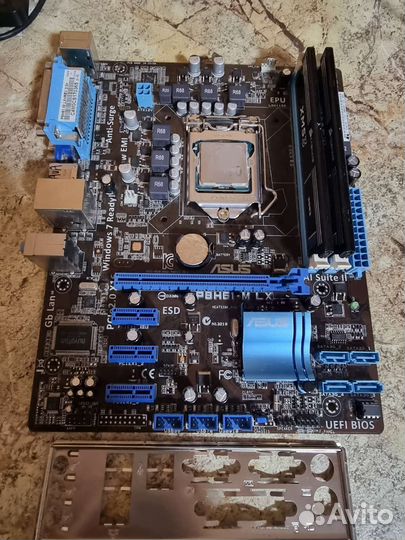 Комплекты мать, процессор, оперативная память