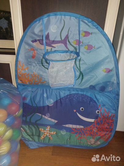 Сухой бассейн с шариками