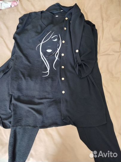 Костюм женский летний тройка