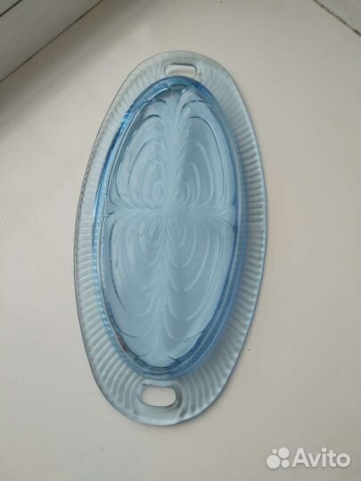 Селедочница стекло СССР