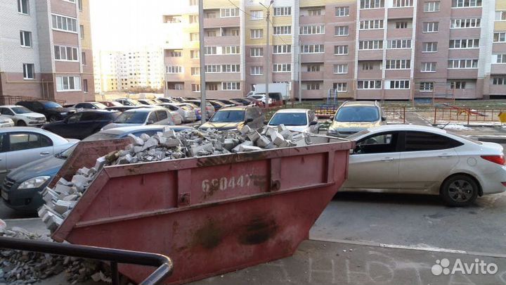 Вывоз строительного мусора, демонтаж