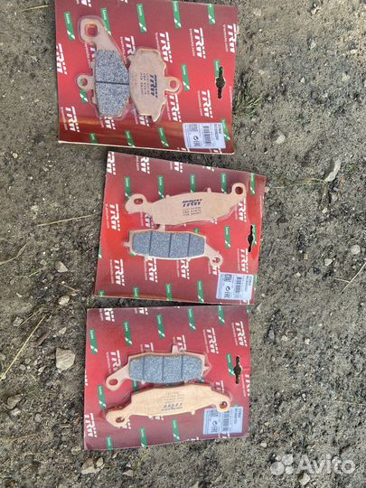 Колодки передние задние на kawasaki versus