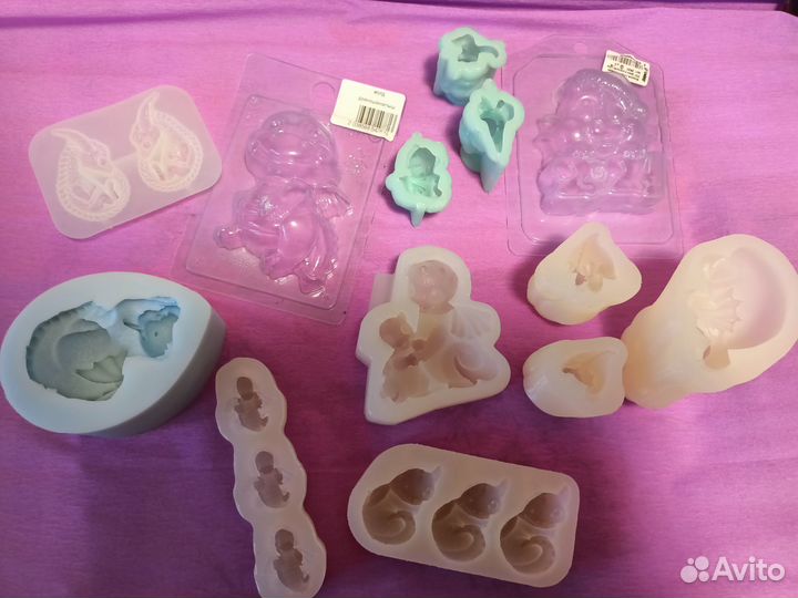 Молд силиконовый для гипса,свечей, шоколада