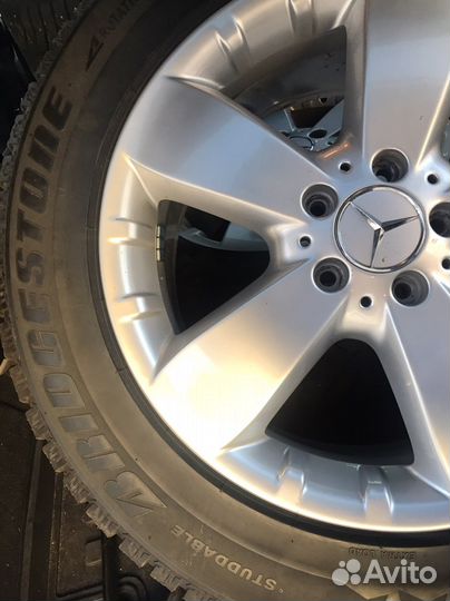 Литые диски r18 на mercedes оригинал