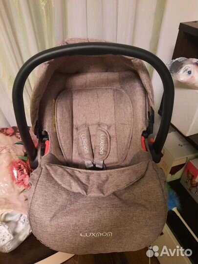 Коляска luxmom 3 в 1 бу