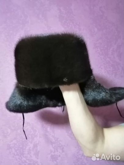 Ушанка норковая