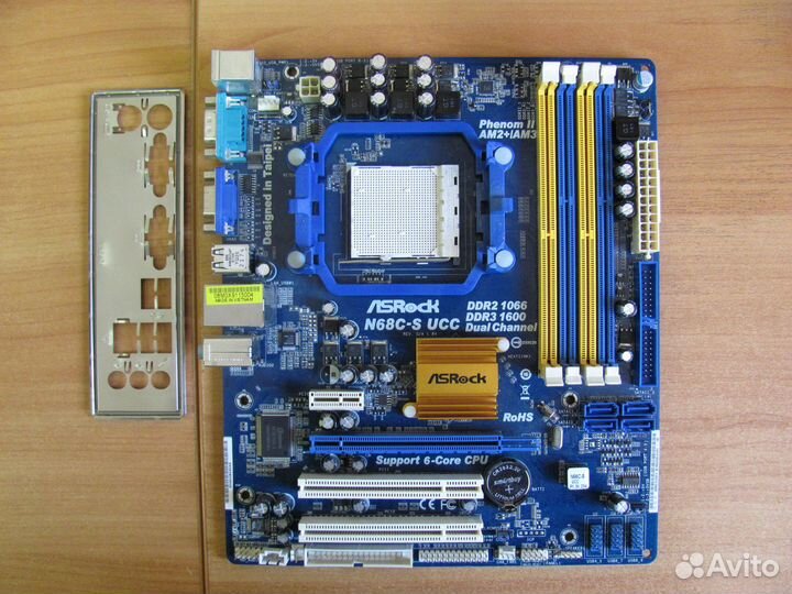 Материнская плата ASRock N68C-S UCC