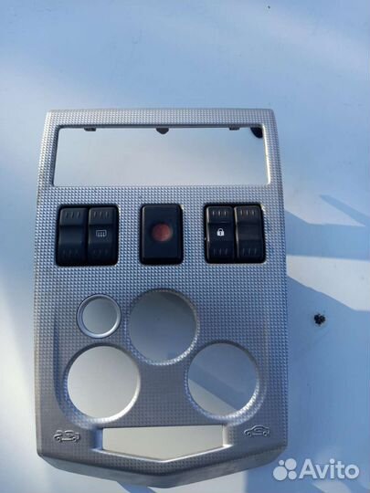 Рамка магнитофона рено логан