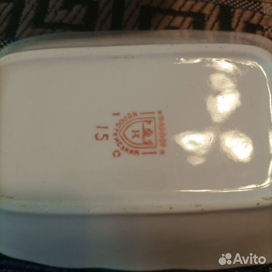 Фарфоровая посуда СССР