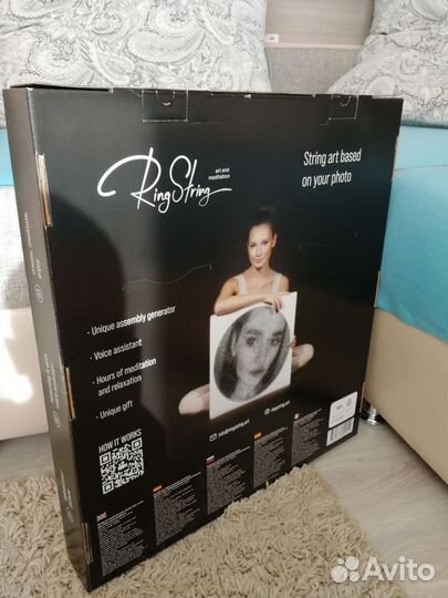 Картина нитями ring string