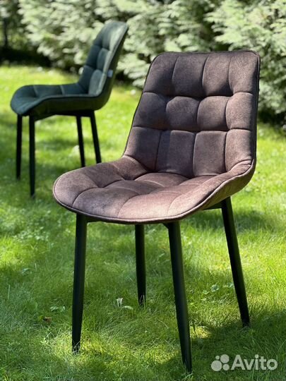 Кухонный стул из велюра