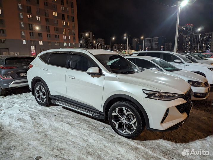 Пороги haval f7