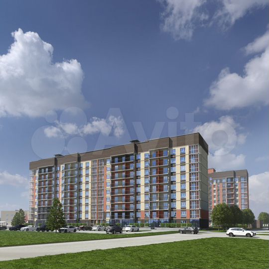 3-к. квартира, 63,5 м², 6/9 эт.