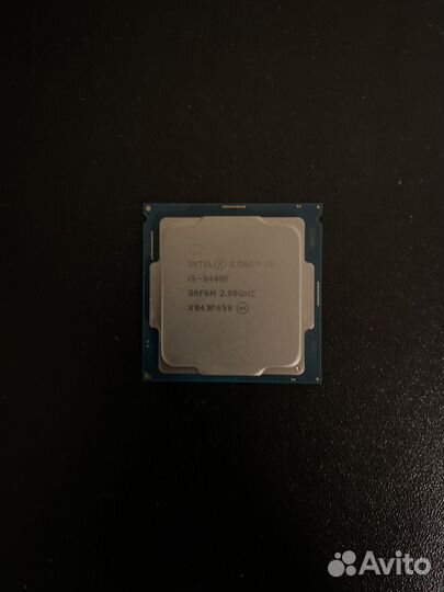 Процессор intel core i5 9400f