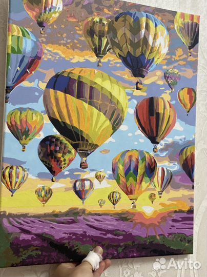 Картина акрилом на холсте