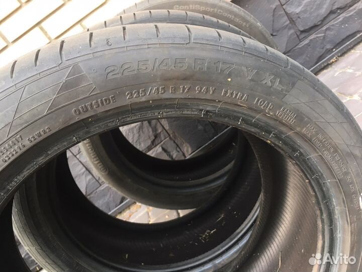 Continental ContiSportContact 2.25/4.5 R17