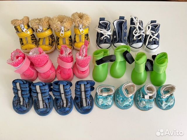 Обувь для маленьких собак новая и бу