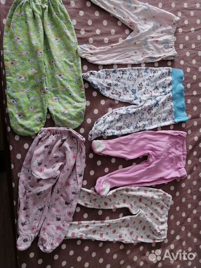 Детские вещи на девочку до 12 месяцев