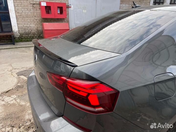 LIP спойлер volkswagen polo 6 (2020+)