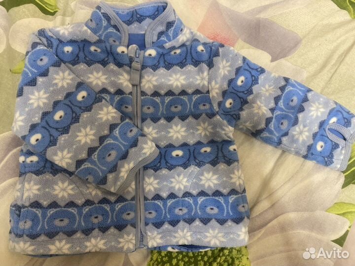 Флисовая кофта 68