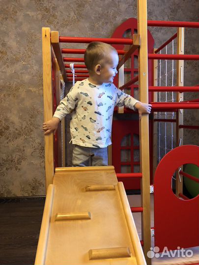 Детский городок деревянный для дома