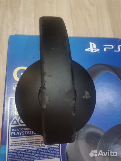 Наушники Sony ps4 gold wireless headset