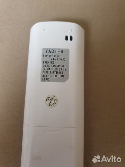 Пульт для кондиционера Electrolux yacifbi