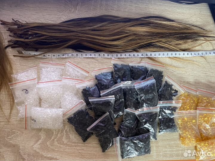 Набор для наращивания волос + манекен