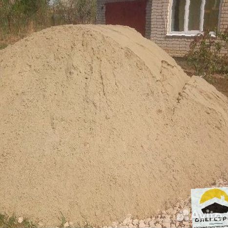 Песок карьерный