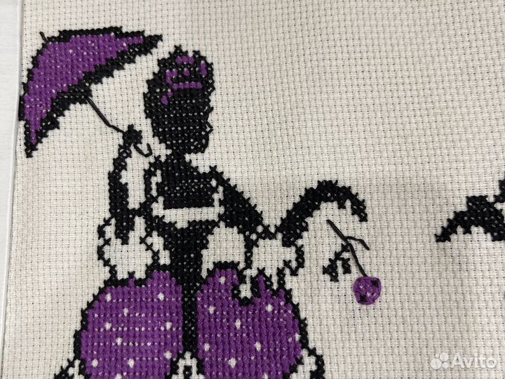 Картина вышивка ручная работа
