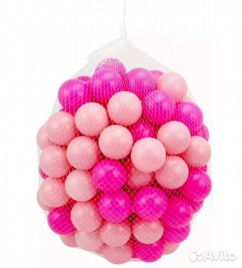 Разноцветный набор шаров 100 штук