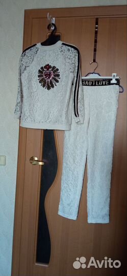 Летний костюм и комбинезон женский 44р