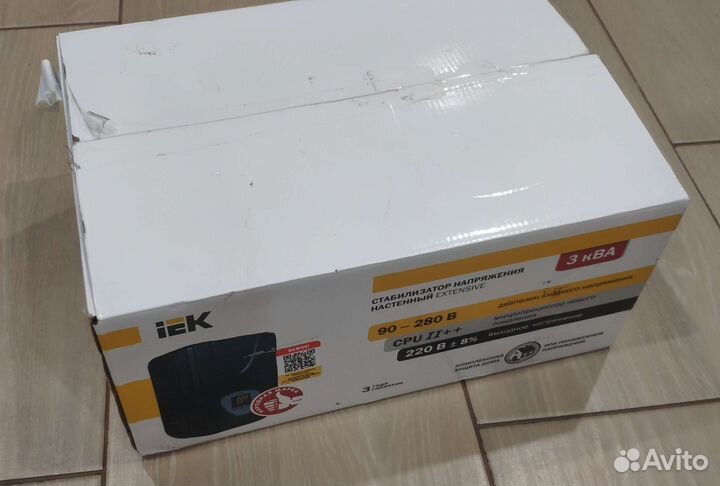 Стабилизатор напряжения IEK