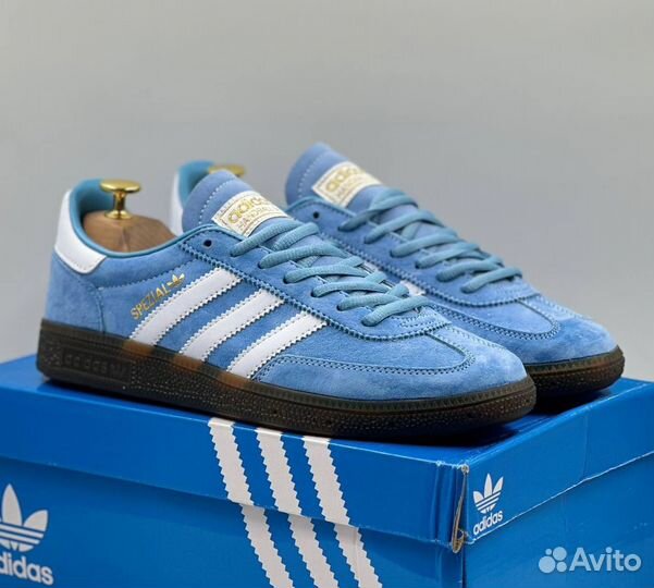 Кроссовки Adidas Spezial синие