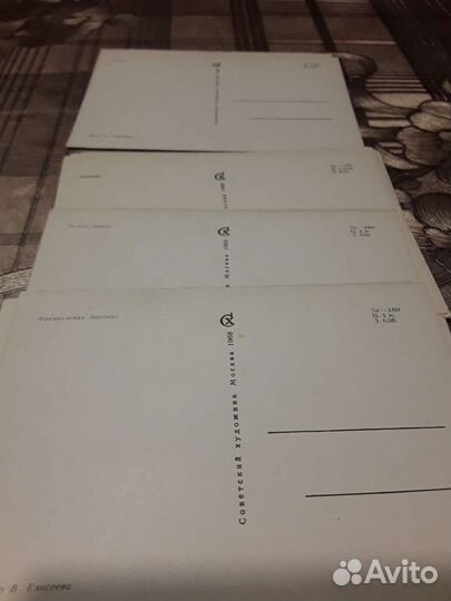 Набор открыток СССР