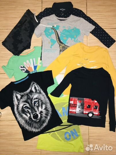 Пакетом вещи р.104 (H&M, endo)