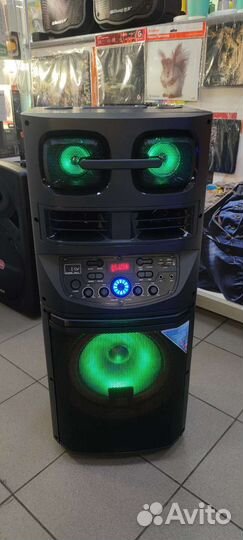 Мощная портативная колонка crown Bluetooth