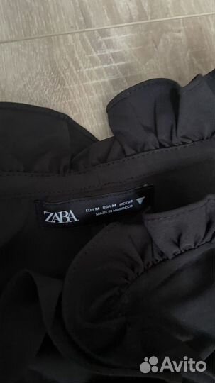 Боди zara с рюшами