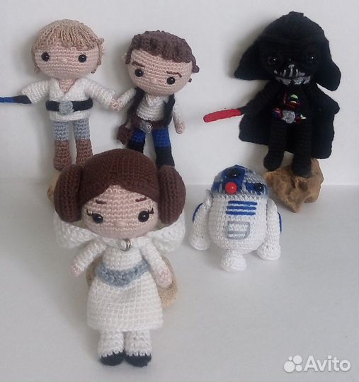 Звездные войны - амигуруми персонажи