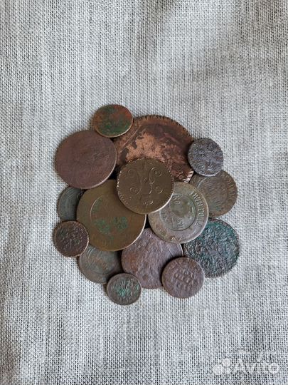 Набор царских монет 1735-1909