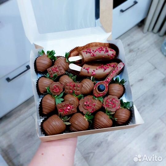 Клубника в шоколаде