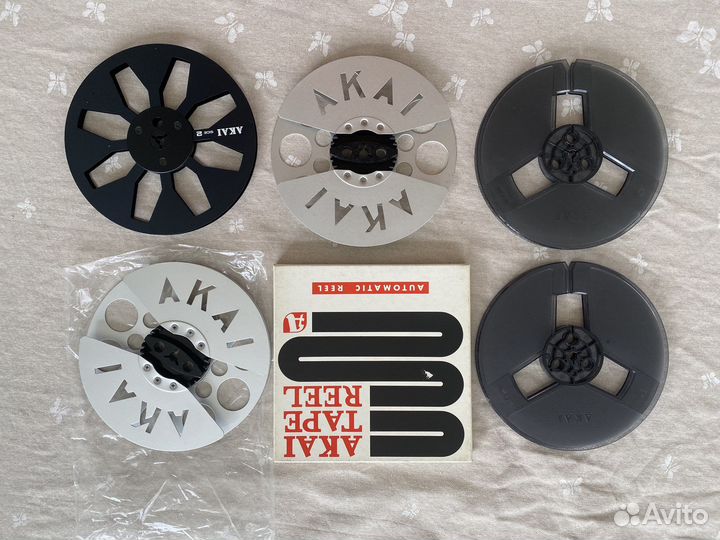 Катушки для магнитофона Akai оригинал